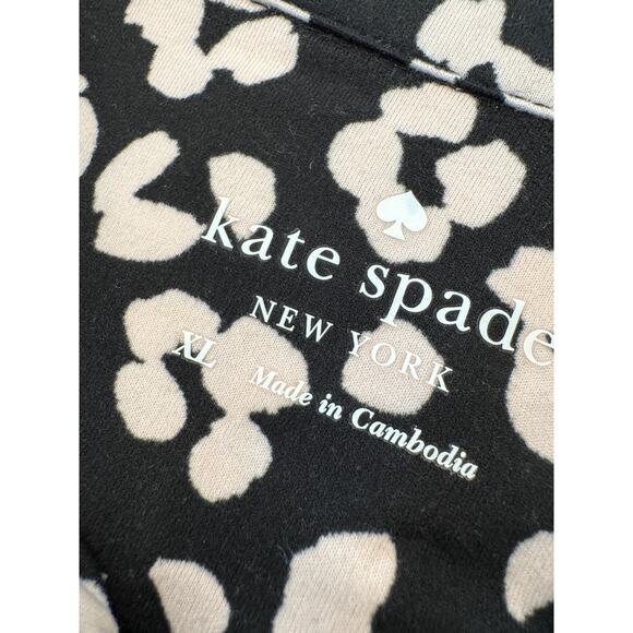 NWT Kate Spade 2 pc Leopard Pajama Gift Set Size XL $78 - Picture 4 of 4